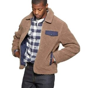 Goodfellow and Co. Men's Sherpa Teddy Jacket